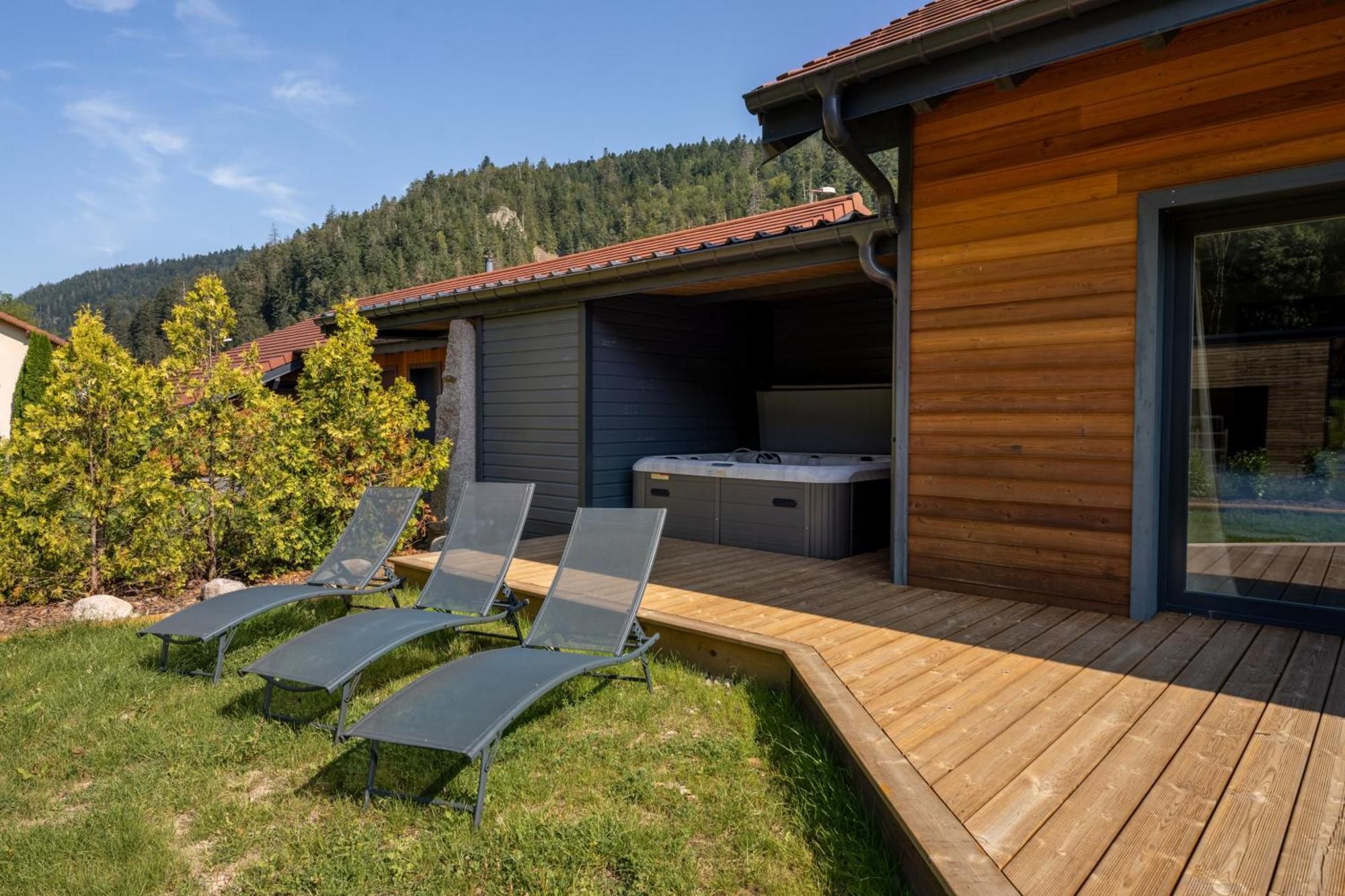 Chalet Nemesia Avec Spa A Gerardmer Ngoại thất bức ảnh