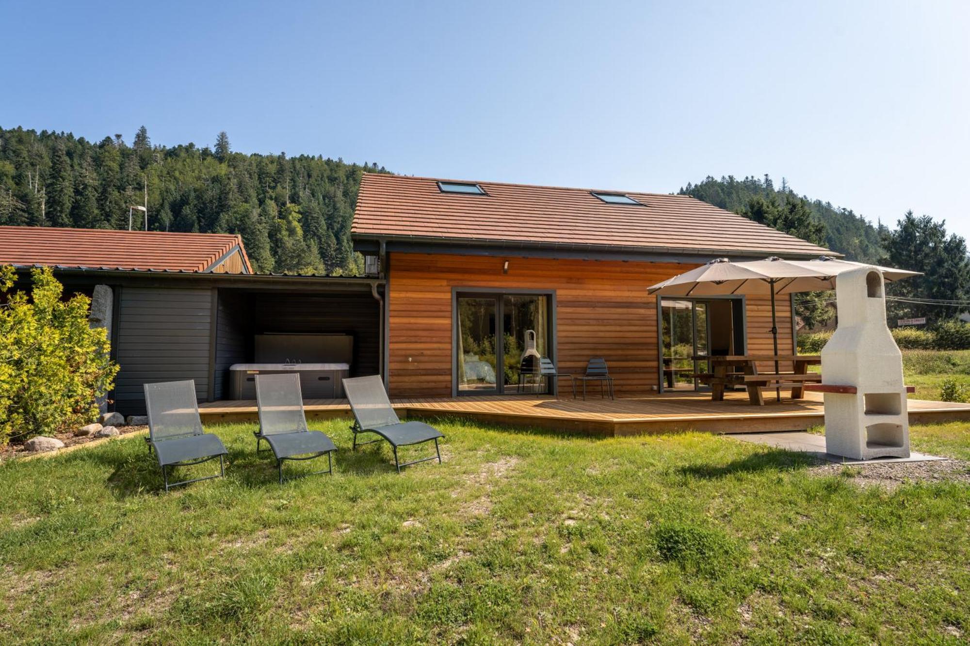 Chalet Nemesia Avec Spa A Gerardmer Ngoại thất bức ảnh